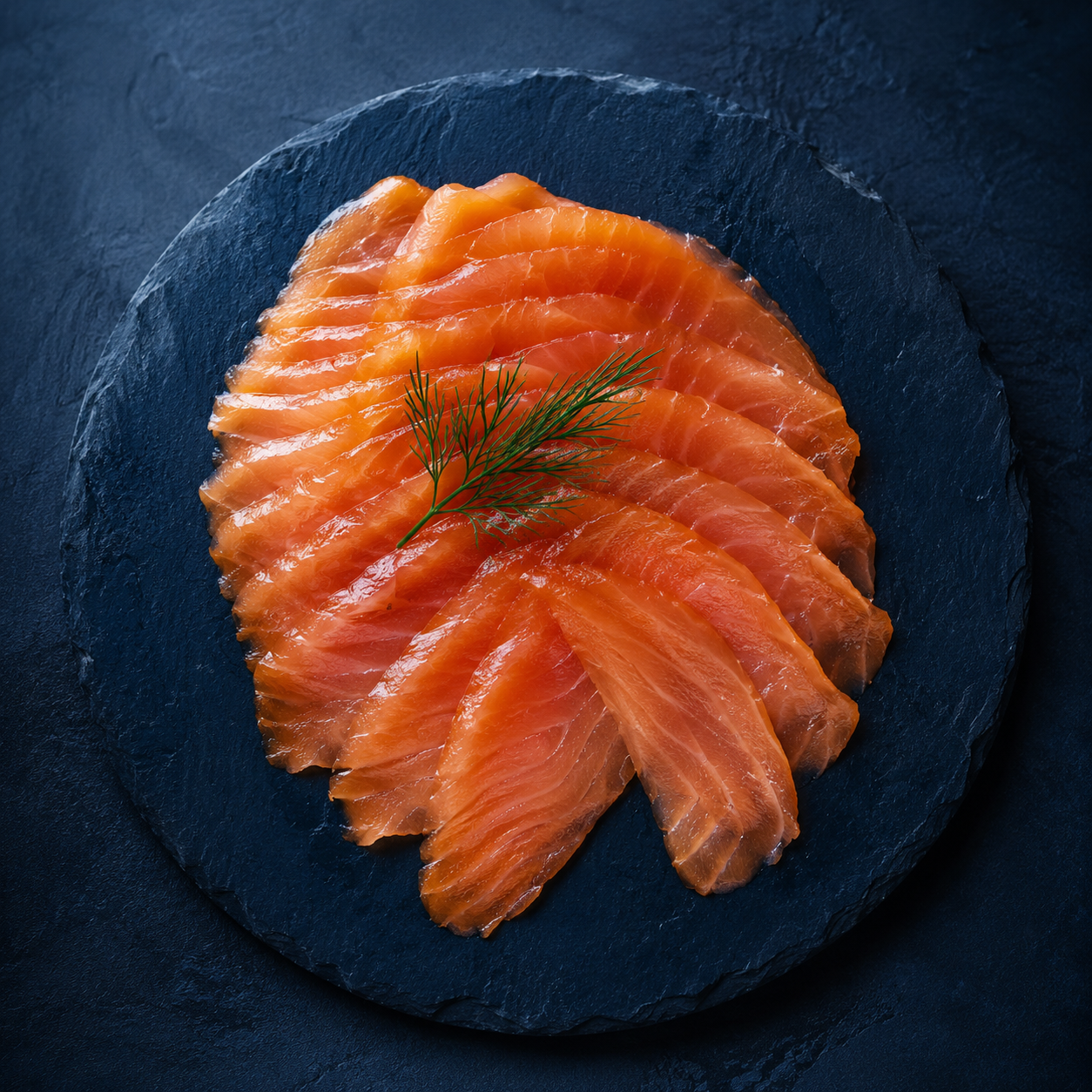 Pre-sliced smoked salmon sides